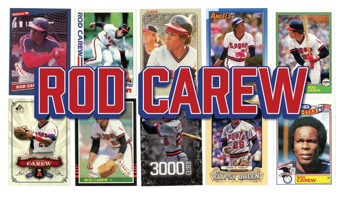 Rod Carew (10/25) Different Card Player Pack – In Semi Rigid Holders!