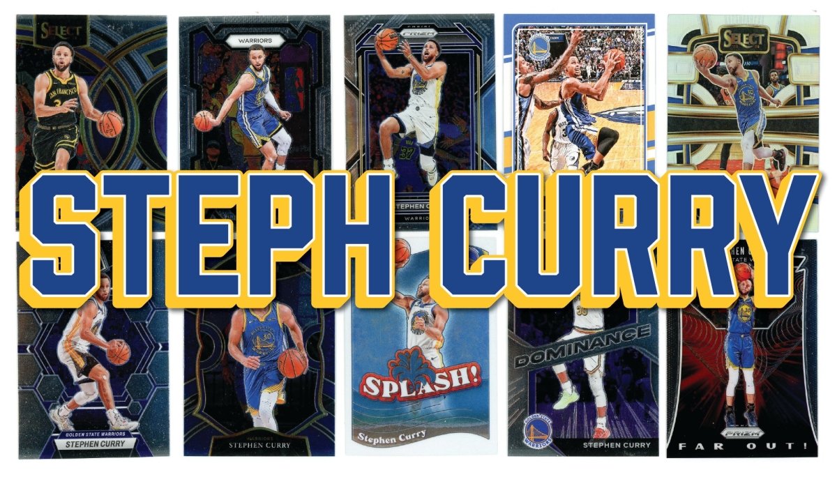 Steph Curry (10/25) Different Card Player Pack – In Semi Rigid Holders!