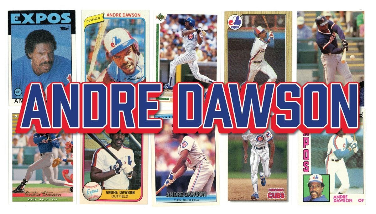 Andre Dawson (10/25) Different Card Player Pack – In Semi Rigid Holders!
