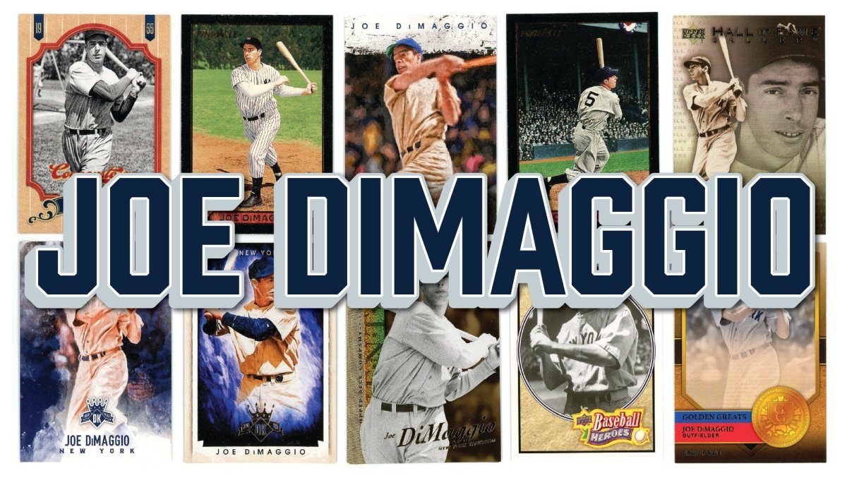 Joe DiMaggio (10/25) Different Card Player Pack – In Semi Rigid Holders!