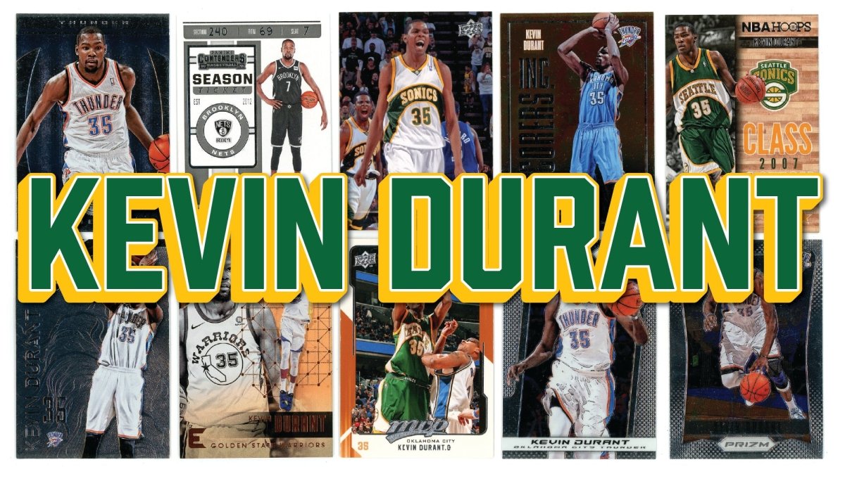 Kevin Durant (10/25) Different Card Player Pack – In Semi Rigid Holders!