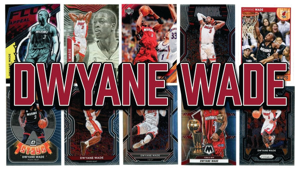 Dwyane Wade (10) Different Card Player Pack – In Semi Rigid Holders ...