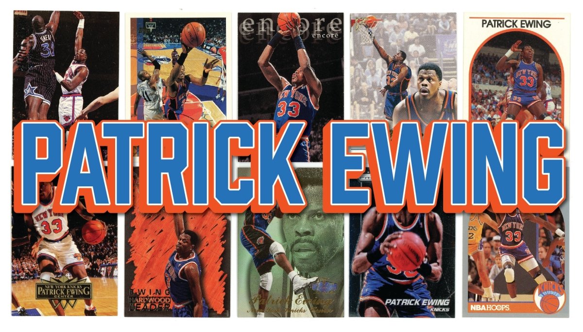 Patrick Ewing (10/25) Different Card Player Pack – In Semi Rigid Holders!