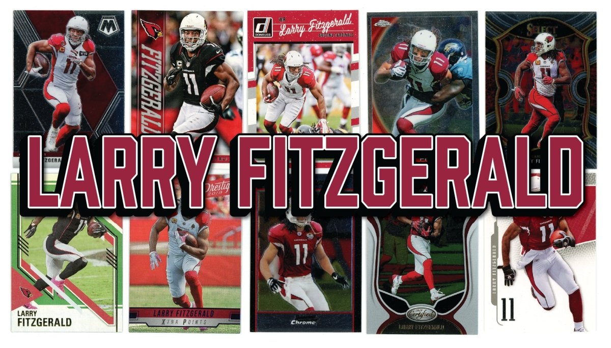Larry Fitzgerald (10/25) Different Card Player Pack – In Semi Rigid Holders!