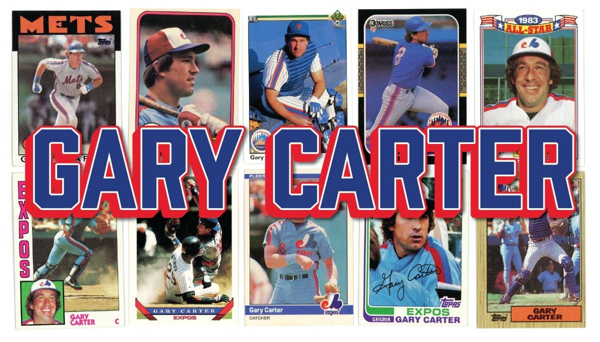 Gary Carter (10/25) Different Card Player Pack – In Semi Rigid Holders!