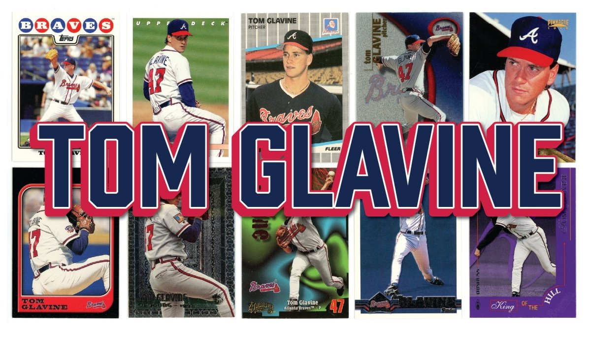 Tom Glavine (10/25) Different Card Player Pack – In Semi Rigid Holders!