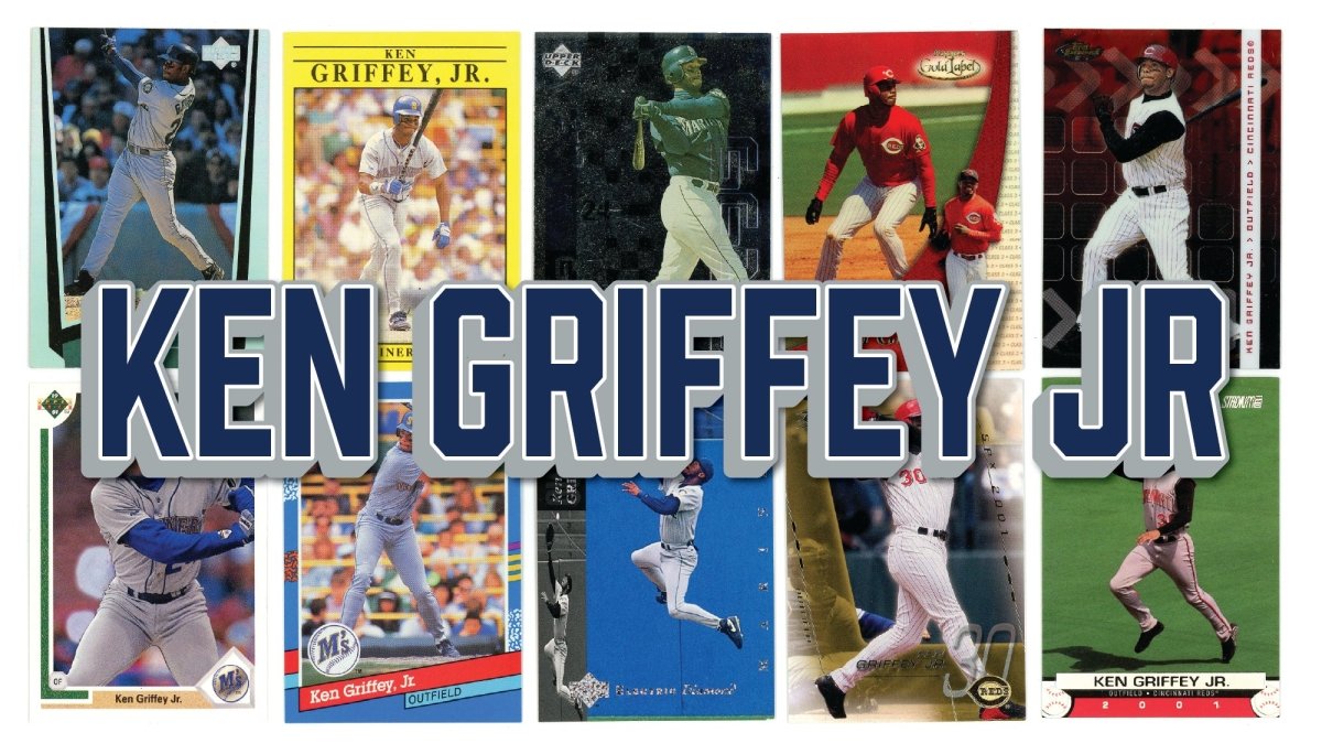 Ken Griffey Jr (10/25) Different Card Player Pack – In Semi Rigid Holders!