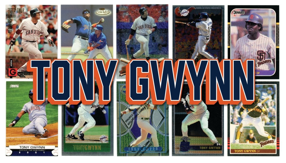Tony Gwynn (10/25) Different Card Player Pack – In Semi Rigid Holders!