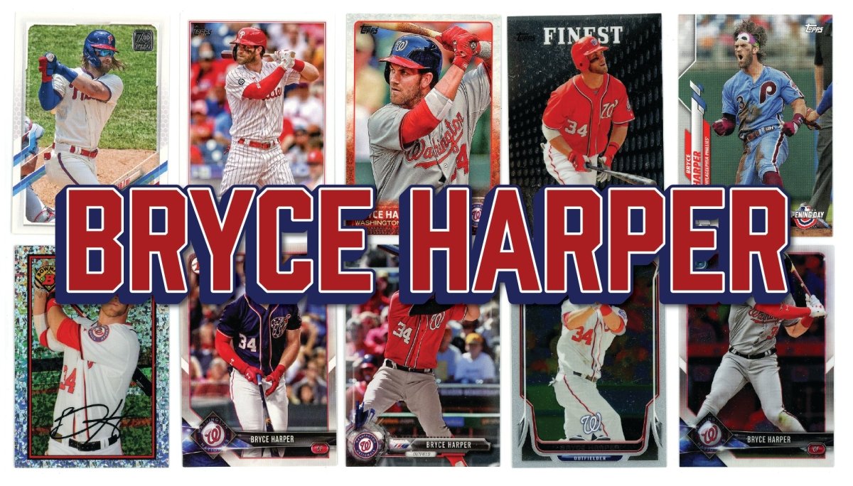 Bryce Harper (10/25) Different Card Player Pack – In Semi Rigid Holders!