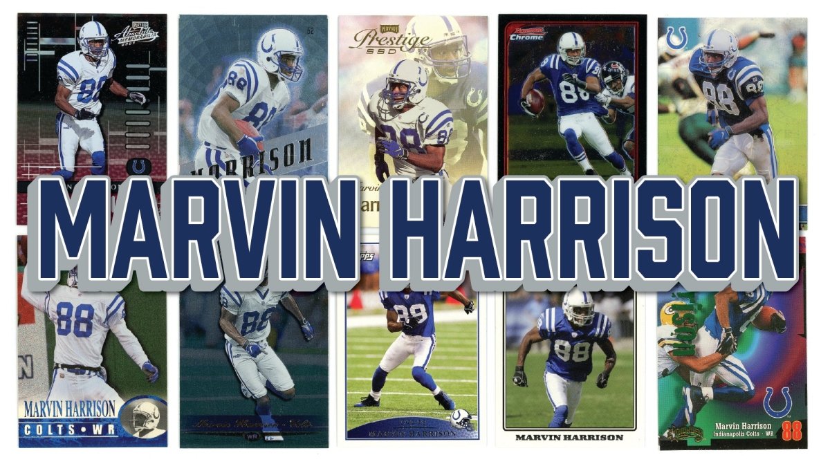 Marvin Harrison (10/25) Different Card Player Pack – In Semi Rigid Holders!