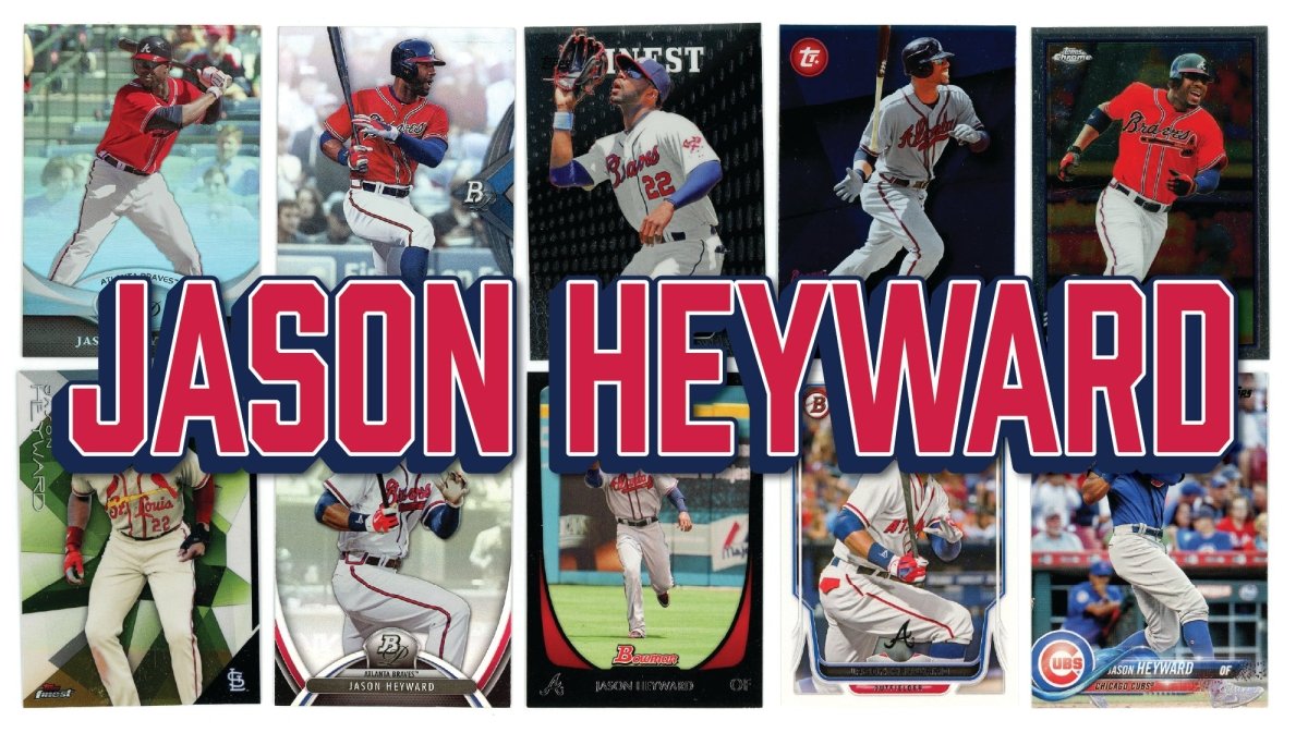 Jason Heyward (10/25) Different Card Player Pack – In Semi Rigid Holders!