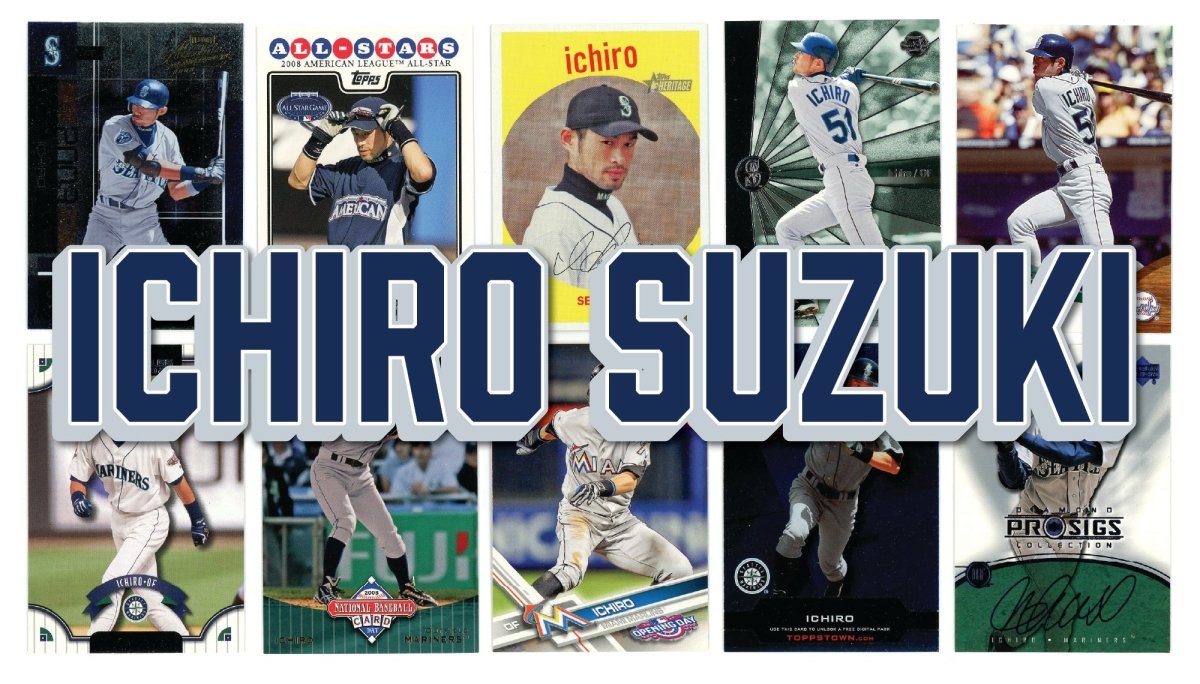 Ichiro Suzuki (10/25) Different Card Player Pack – In Semi Rigid Holders!