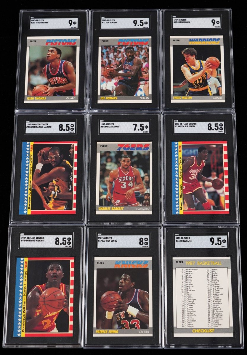 1986-87 to 1989-90 Fleer Basketball Multi-Set Break – 4