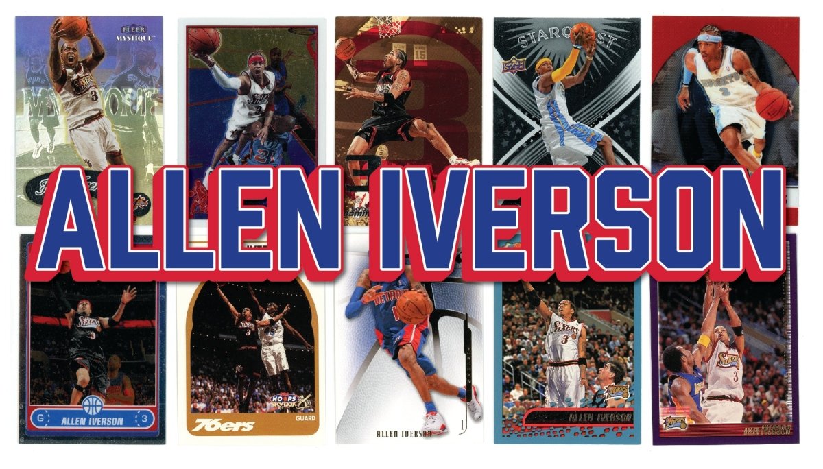Allen Iverson (10/25) Different Card Player Pack – In Semi Rigid Holders!