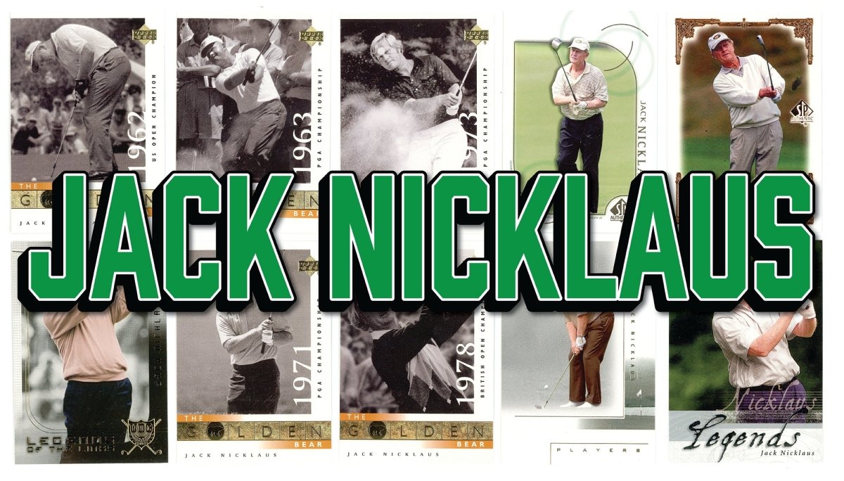 Jack Nicklaus (10) Different Card Player Pack – In Semi Rigid Holders!