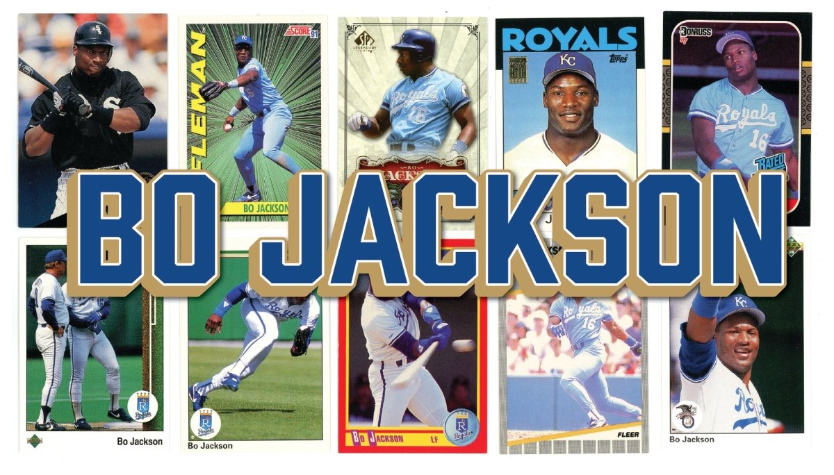 Bo Jackson (10/25) Different Card Player Pack – In Semi Rigid Holders!
