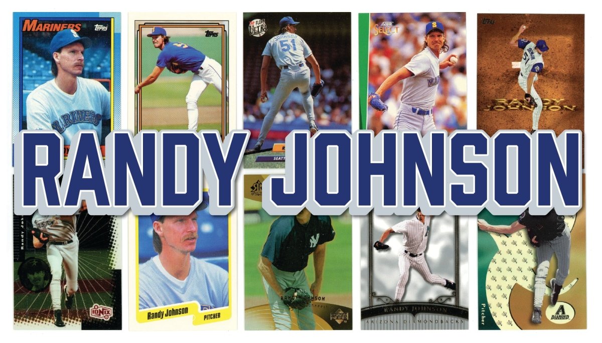 Randy Johnson (10/25) Different Card Player Pack – In Semi Rigid Holders!