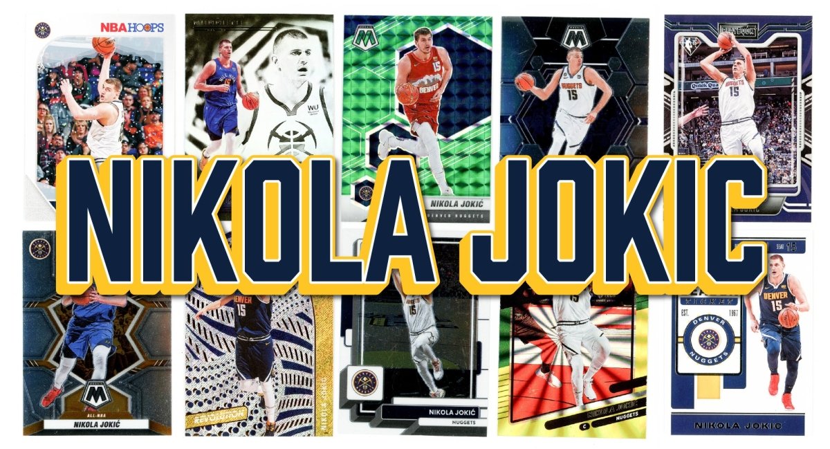 Nikola Jokic (10) Different Card Player Pack - In Semi Rigid Holders!