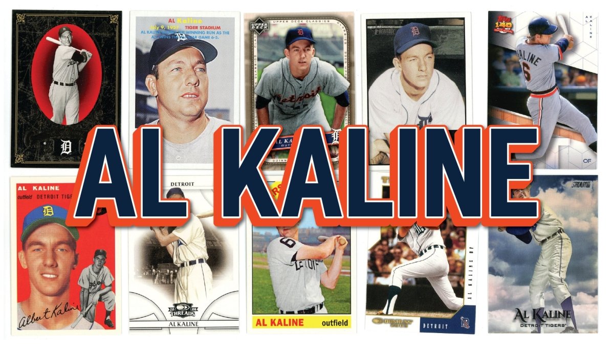 Al Kaline (10/25) Different Card Player Pack – In Semi Rigid Holders!