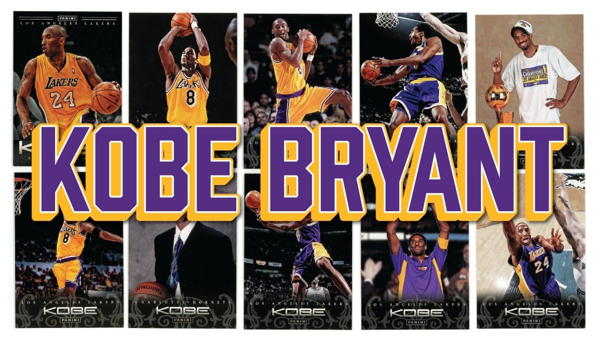 Kobe Bryant (10/25) Different Card Player Pack – In Semi Rigid Holders!