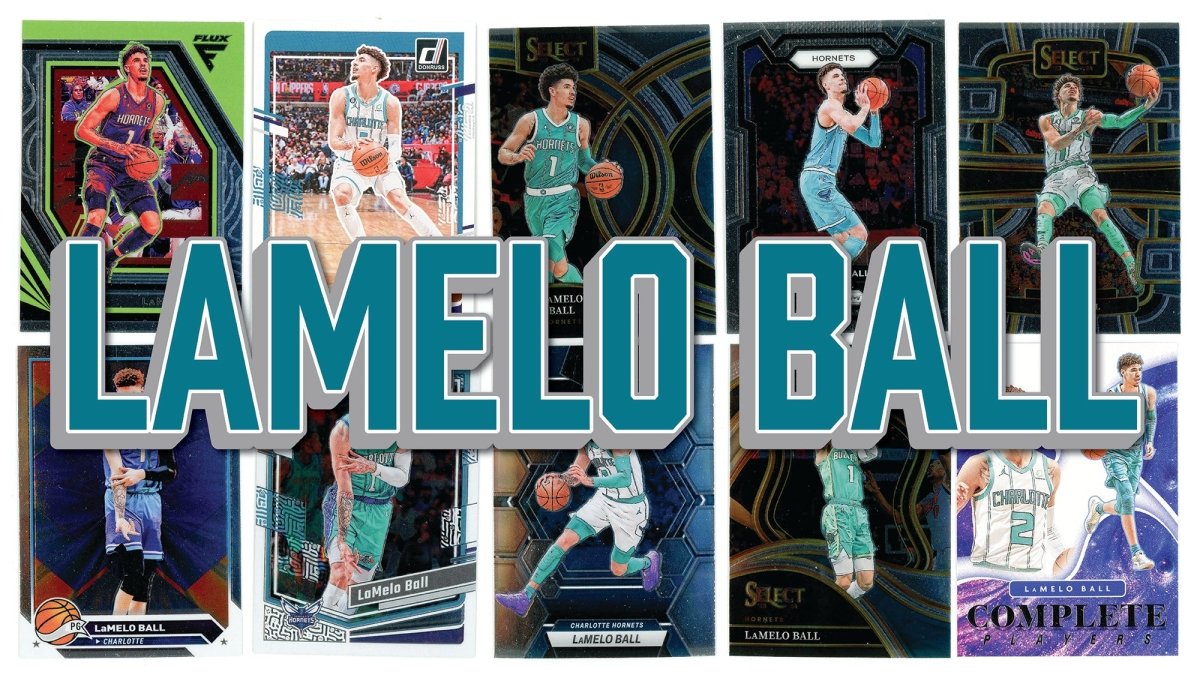 LaMelo Ball (10) Different Card Player Pack – In Semi Rigid Holders!