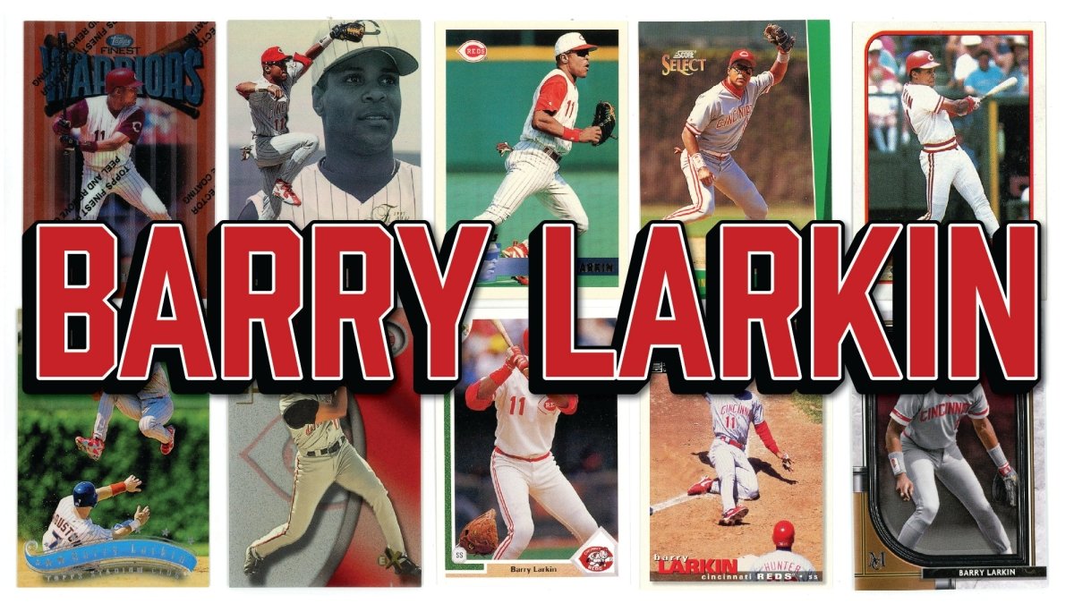 Barry Larkin (10/25) Different Card Player Pack – In Semi Rigid Holders!