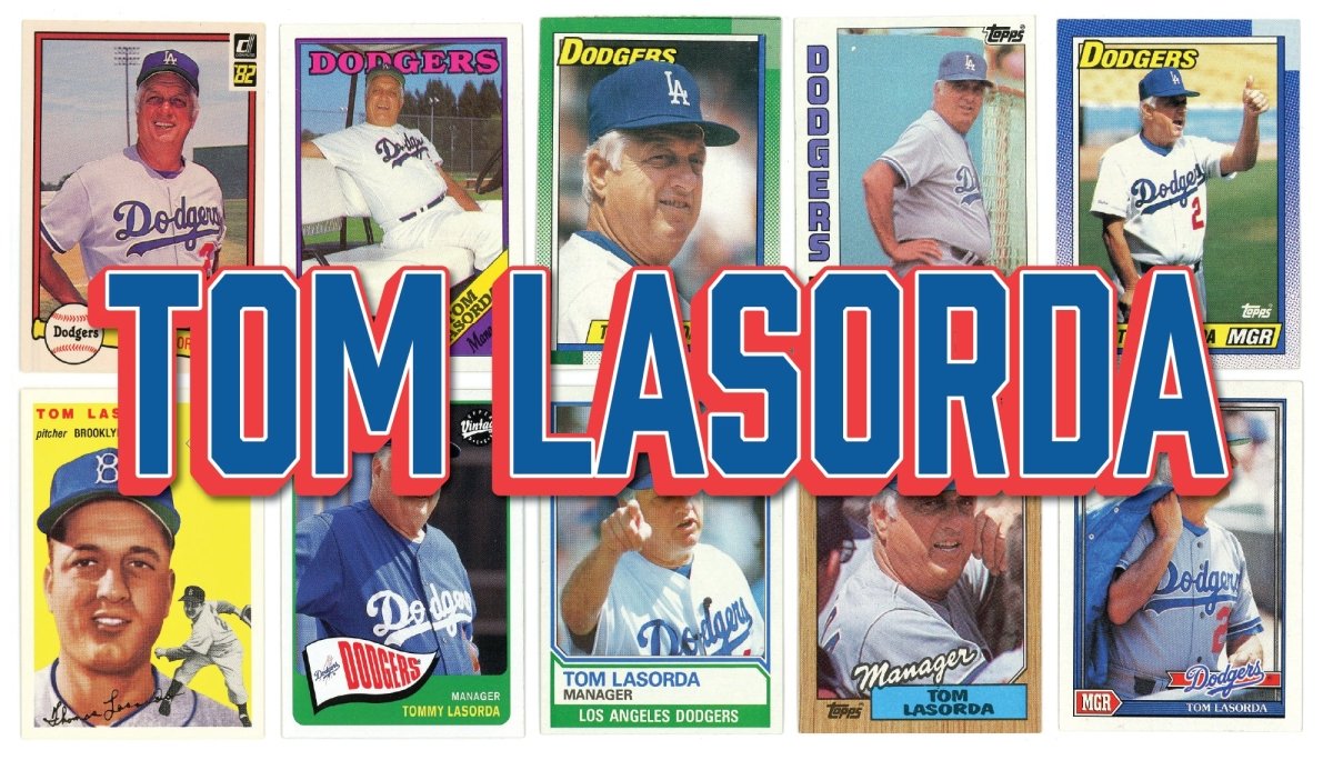 Tom Lasorda (10/25) Different Card Player Pack – In Semi Rigid Holders!