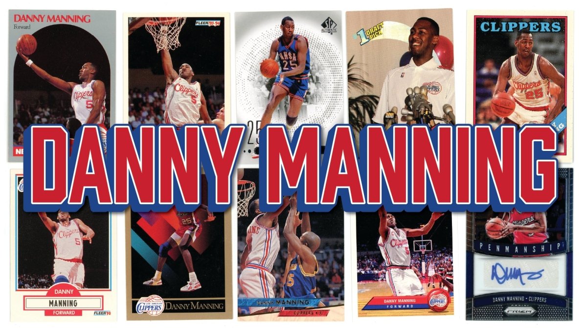 Danny Manning (10/25) Different Card Player Pack – In Semi Rigid Holders!