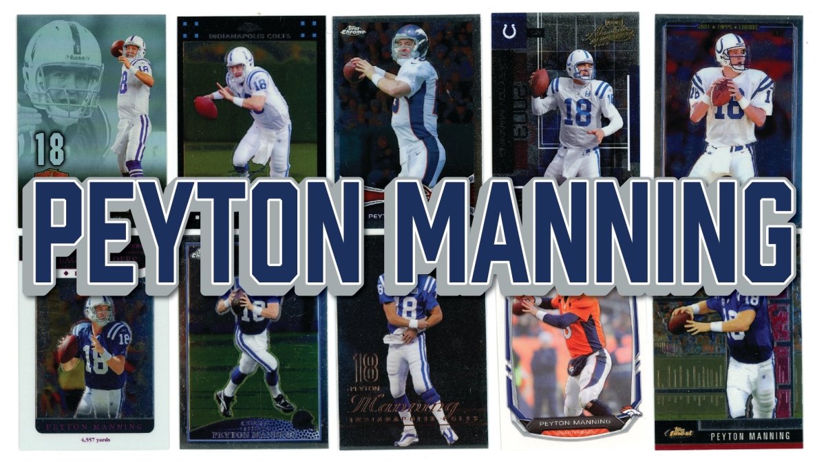 Peyton Manning (10/25) Different Card Player Pack – In Semi Rigid Holders!