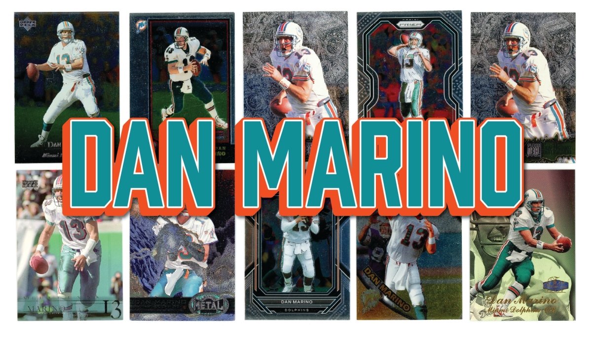 Dan Marino (10/25) Different Card Player Pack – In Semi Rigid Holders!