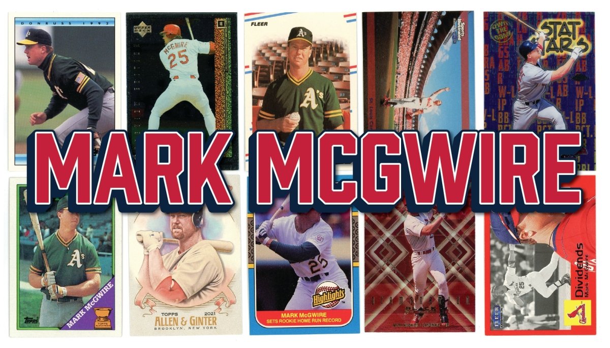 Mark McGwire (10/25) Different Card Player Pack – In Semi Rigid Holders!
