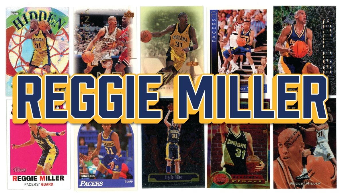 Reggie Miller (10/25) Different Card Player Pack – In Semi Rigid Holders!