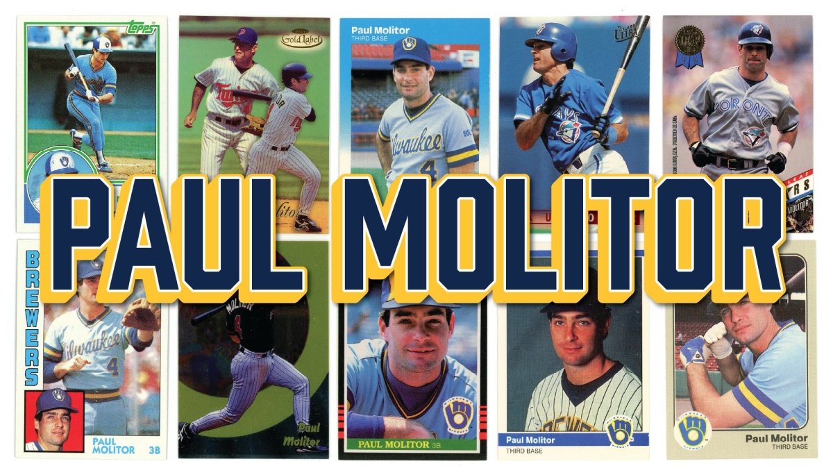 Paul Molitor (10/25) Different Card Player Pack – In Semi Rigid Holders!