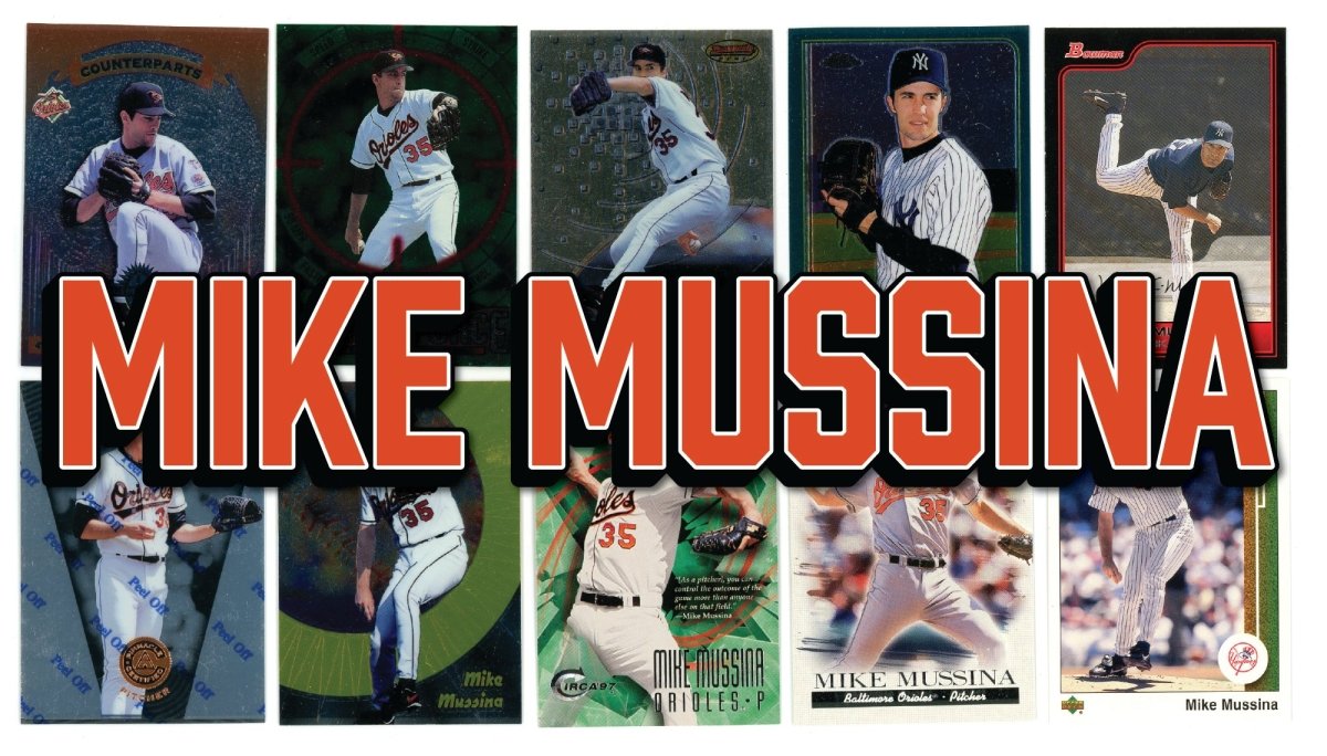 Mike Mussina (10/25) Different Card Player Pack – In Semi Rigid Holders!