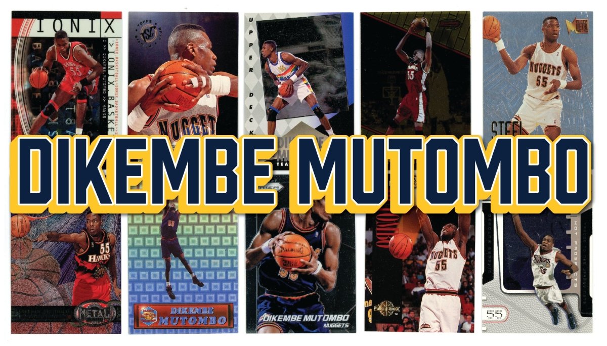 Dikembe Mutombo (10/25) Different Card Player Pack – In Semi Rigid Holders!