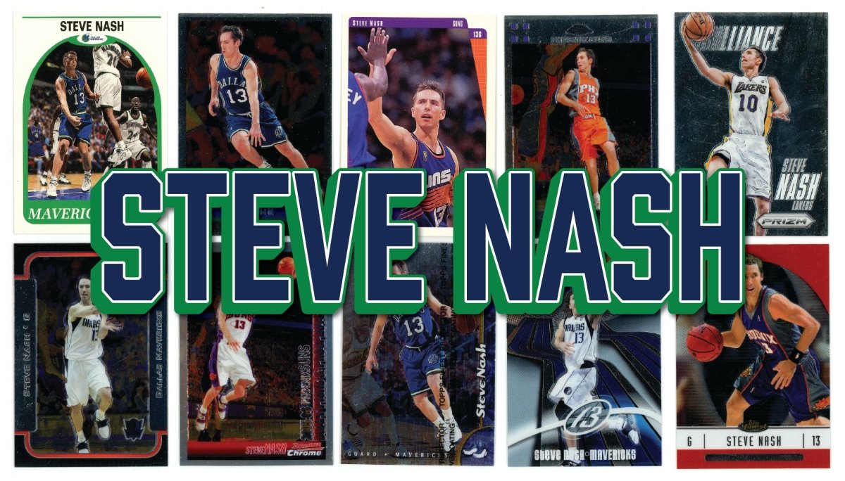 Steve Nash (10/25) Different Card Player Pack – In Semi Rigid Holders!