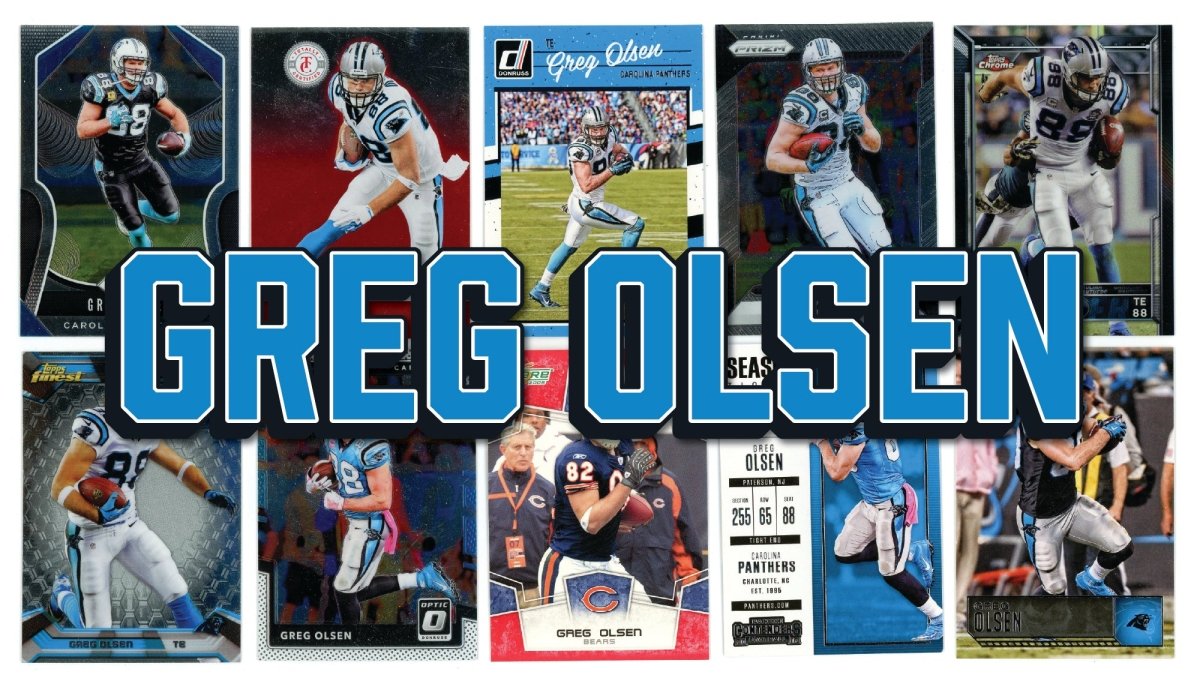 Greg Olsen (10/25) Different Card Player Pack – In Semi Rigid Holders!