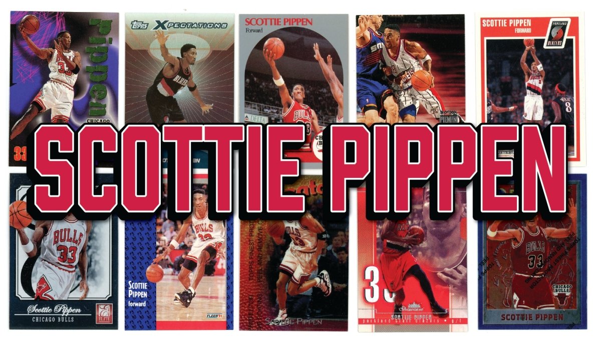 Scottie Pippen (10/25) Different Card Player Pack – In Semi Rigid Holders!