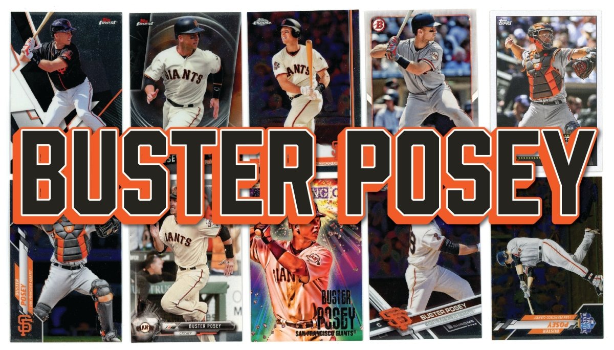 Buster Posey (10/25) Different Card Player Pack – In Semi Rigid Holders!