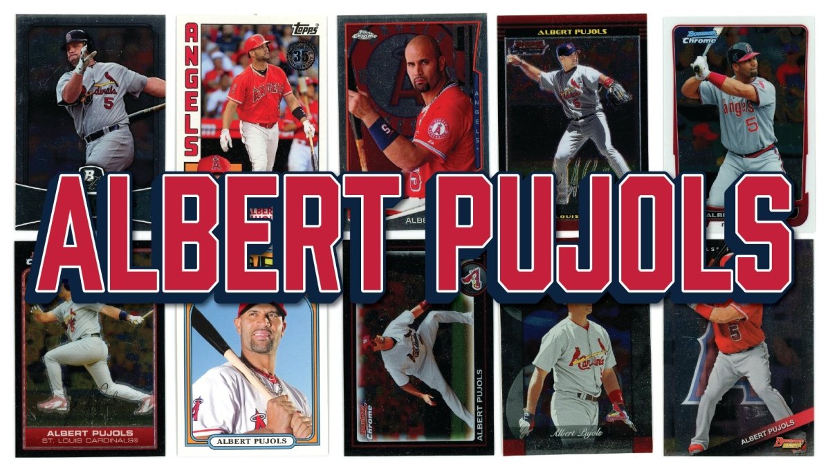 Albert Pujols (10/25) Different Card Player Pack – In Semi Rigid Holders!