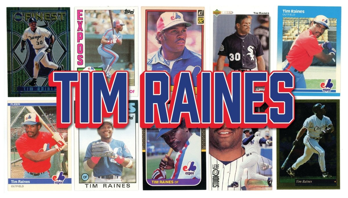 Tim Raines (10/25) Different Card Player Pack – In Semi Rigid Holders!