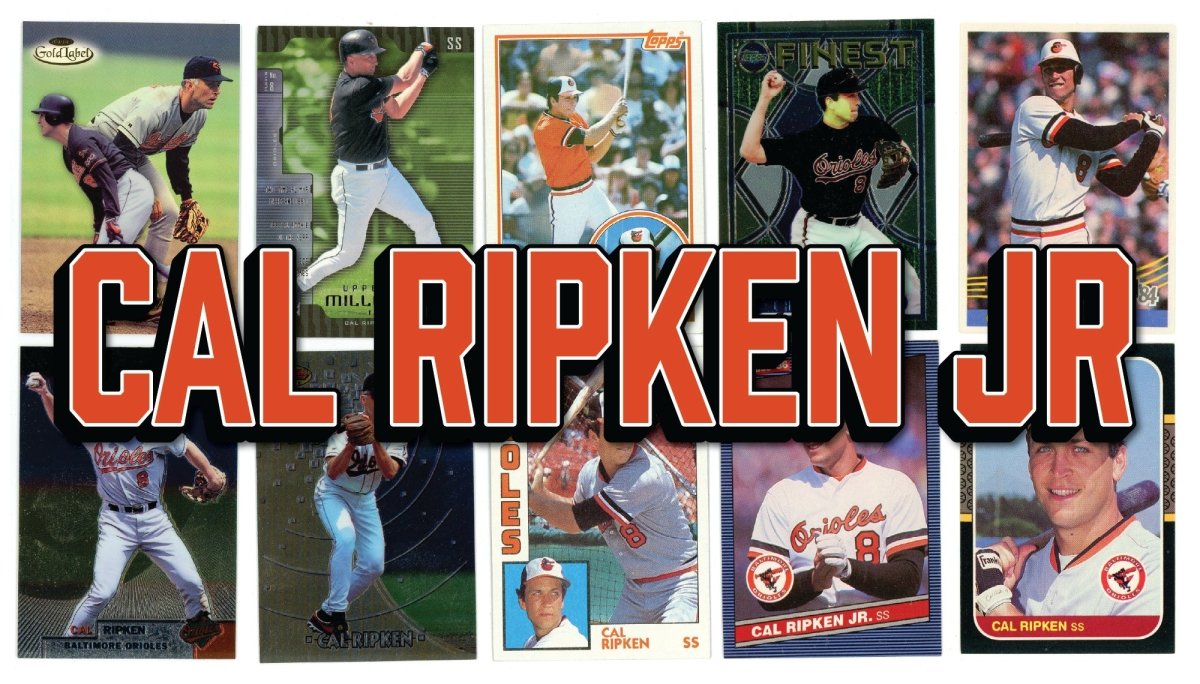 Cal Ripken Jr (10/25) Different Card Player Pack – In Semi Rigid Holders!