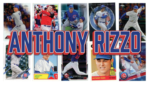 Anthony Rizzo Trading Card Player Pack – In Semi Rigid Holders ...