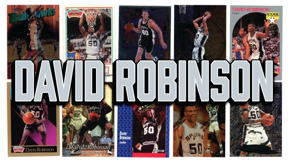 David Robinson (10/25) Different Card Player Pack – In Semi Rigid Holders!