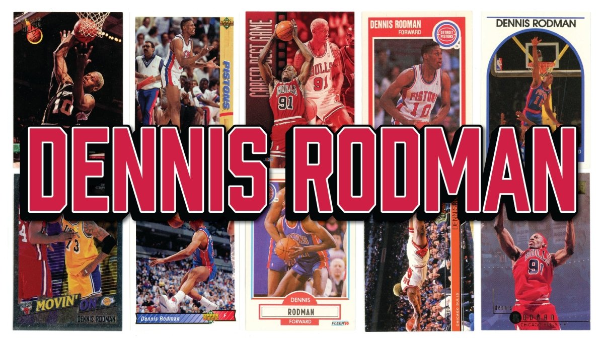 Dennis Rodman (10/25) Different Card Player Pack – In Semi Rigid Holders!