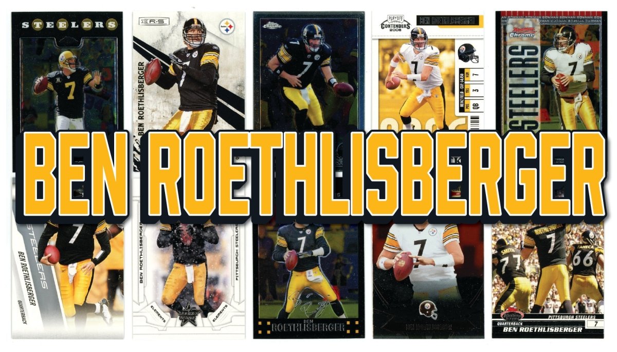 Ben Roethlisberger (10/25) Different Card Player Pack – In Semi Rigid Holders!
