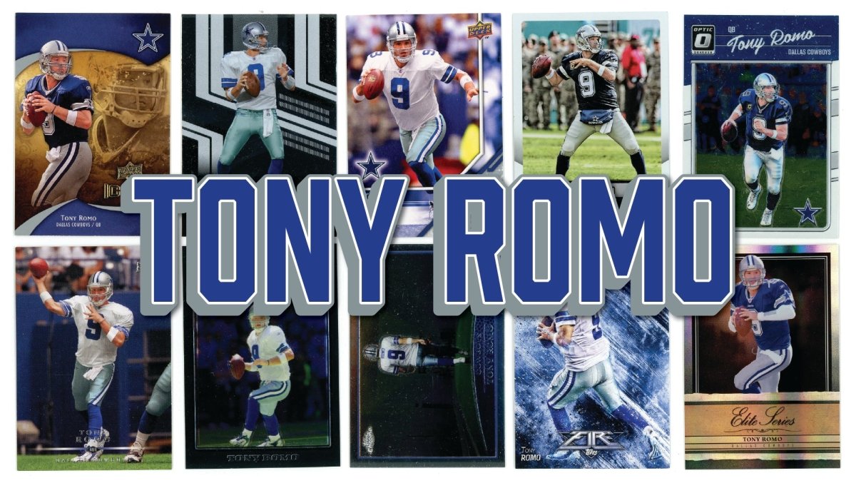 Tony Romo (10/25) Different Card Player Pack – In Semi Rigid Holders!