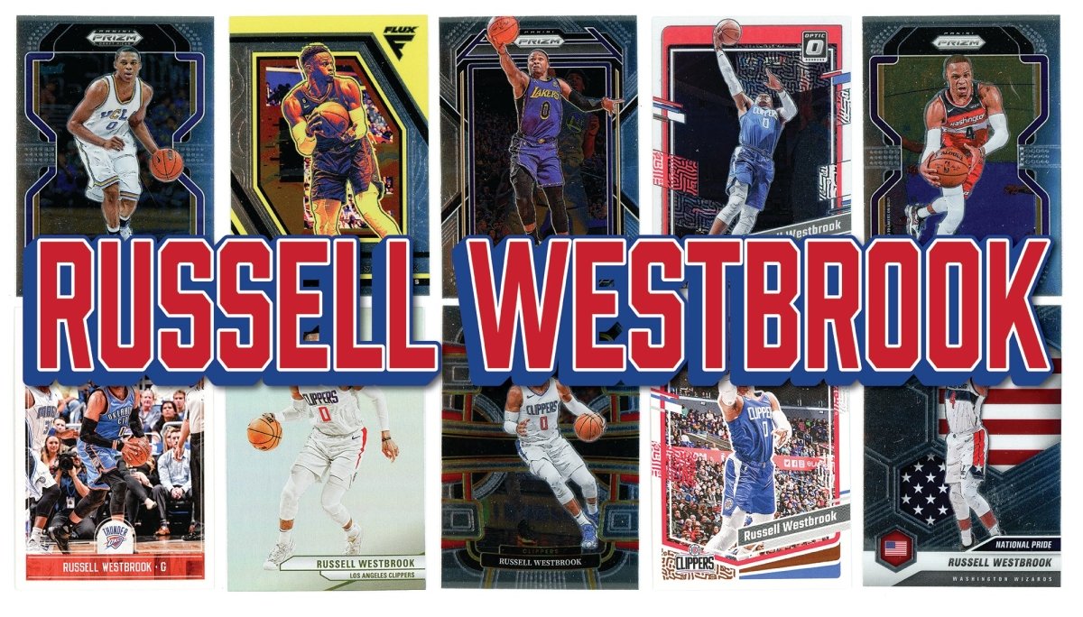 Russell Westbrook (10) Different Card Player Pack – In Semi Rigid Holders!