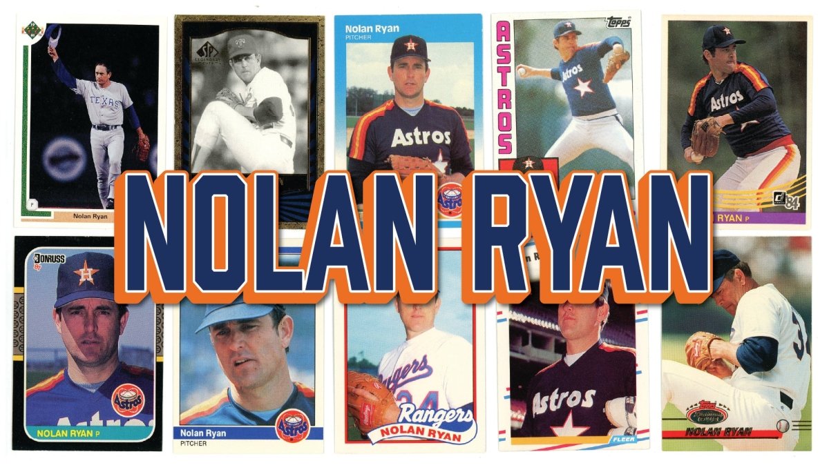 Nolan Ryan (10/25) Different Card Player Pack – In Semi Rigid Holders!