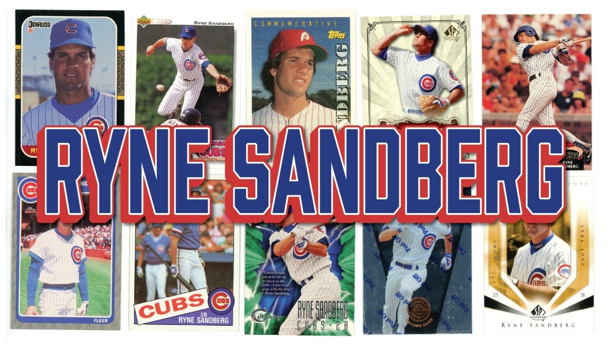 Ryne Sandberg (10/25) Different Card Player Pack – In Semi Rigid Holders!